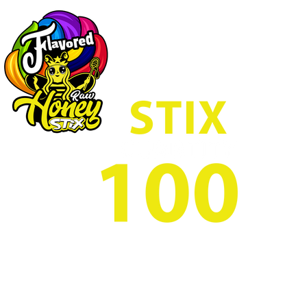 100 Flavored Honey Stix, Honey Stick, Honey Straw