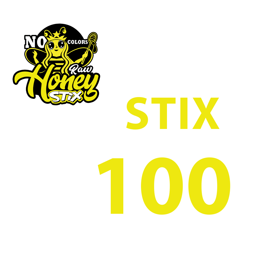 100 Natural Honey Stix, Honey Stick, Honey Straw