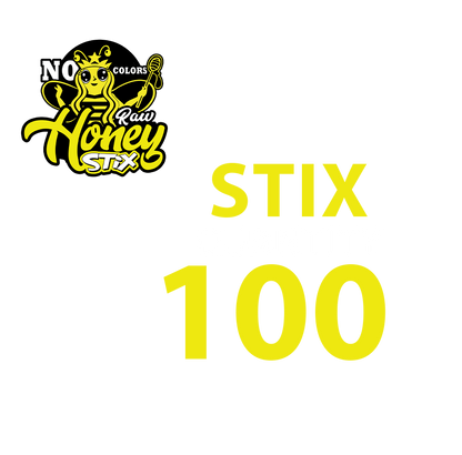 100 Natural Honey Stix, Honey Stick, Honey Straw