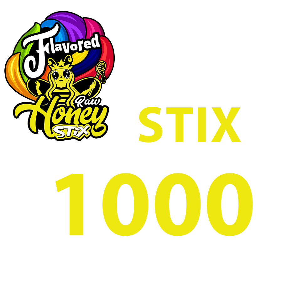 1000 Flavored Honey Stix