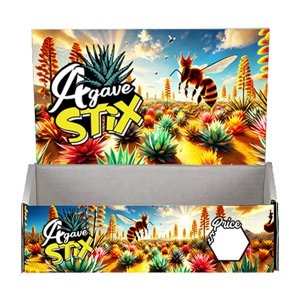 Agave Design- Agave Stix, Agave Stick, Agave Straw Pack Display Only